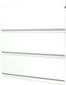 Софит металлический Классик в02 Grand Line без перфорации 0,45 Drap RAL 9003 сигнальный белый Центр Кровли