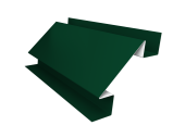 Планка угла внутреннего сложного БХ new 0,5 Satin Matt TX RAL 6005 зеленый мох (2м) Центр Кровли