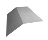 Планка конька плоского 190х190 0,45 Zn (3м) Центр Кровли