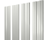 Штакетник Twin с прямым резом 0,5 PE RAL 9003 сигнальный белый Центр Кровли