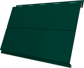 Вертикаль 0,2 line Grand Line 0,5 Satin Matt с пленкой RAL 6005 зеленый мох Центр Кровли