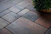 Плитка тротуарная Steingot Colormix Бавария высота 60мм Stein Ferro частичный прокрас Центр Кровли