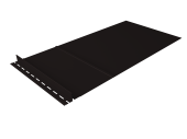 Элемент обхода Кликфальц Pro левый 0,5 PurPro RAL 9005 черный Центр Кровли