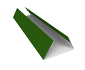 Планка стыковочная составная нижняя 0,45 PE с пленкой RAL 6002 лиственно-зеленый (3м) Центр Кровли