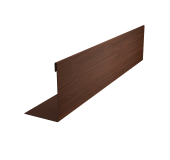 Нащельник 125 Texas 25х35 0,45 Print Elite Choco Wood TwinColor (L1,8) Центр Кровли