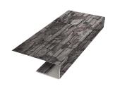 J-Профиль 12мм 0,45 Print Elite Fine Stone TwinColor (3м) Центр Кровли