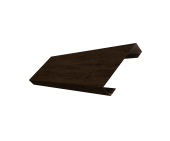 Ламель лицевая 100 забора жалюзи Texas 0,45 Print Elite Antique Wood TwinColor Центр Кровли