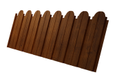 Профнастил C10B фигурный 0,45 Print Premium Golden Wood Intense FTC Центр Кровли