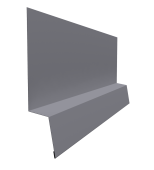 Планка начальная фальц 0,45 Drap TX RAL 7004 сигнальный серый (3м) Центр Кровли