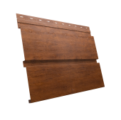 картинка Софит металлический Квадро Брус без перфорации 0,45 Print Premium с пленкой Golden Wood Fresh TwinColor Центр Кровли Софит металлический Квадро Брус без перфорации 0,45 Print Premium с пленкой Golden Wood Fresh TwinColor Центр Кровли