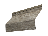 Ламель забора жалюзи Milan new 0,45 Print Elite с пленкой Nordic Wood TwinColor Центр Кровли