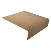 Планка околооконная простая 200х50 0,45 Print Elite Honey Wood TwinColor (2м) Центр Кровли