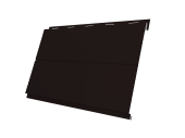 Софит Вертикаль 0,2 line Grand line 0,5 Drap RAL 9005 черный Центр Кровли