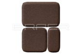 Плитка тротуарная Классико Коричневый h60 57х115 115х115 172х115 Центр Кровли