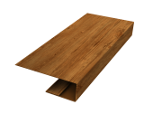 J-Профиль 12мм 0,45 Print Elite Golden Wood TwinColor (3м) Центр Кровли