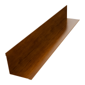Угол внутренний 50х50 0,45 Print-Double Premium Golden Wood Intense F (2м) Центр Кровли
