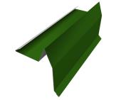 Планка торцевая для шифера 0,45 PE с пленкой RAL 6002 лиственно-зеленый (2м) Центр Кровли