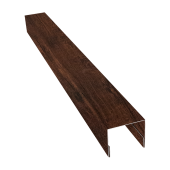 Планка П-образная заборная 24 0,45 Print-Double Premium Cherry Wood Fresh (2,5м) Центр Кровли