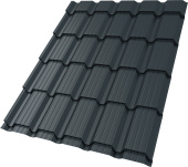 Профиль волновой "Квадро профи (Верховье)" ("Quadro Profi") в01 0,45 Drap RAL 7016 антрацитово-серый Центр Кровли