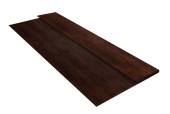 Планка стартовая БХ new 0,4 Print Premium Cherry Wood Fresh TwinColor (2м) Центр Кровли