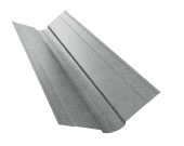 Планка ендовы верхней фигурной 100x100 0,45 Zn (2м) Центр Кровли