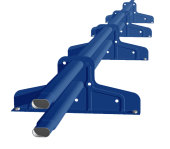 Снегозадержатель Стандарт Т4 d 40х20 RAL 5005 (3м) Центр Кровли