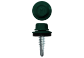 Саморез по металлу Daxmer 4,8х19 RAL 6005 (250) сверло №2 Центр Кровли