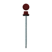 Саморез кровельный Daxmer 4,8х80 (100шт) сверло №1 RAL 3011 Центр Кровли