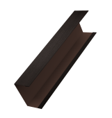 Крышка жалюзи Milan,Tokyo 0,45 Print Elite Coffee Wood TwinColor (2,5м) Центр Кровли