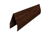 Ламель забора жалюзи Tokyo 0,45 Print Elite с пленкой Cherry Wood TwinColor Центр Кровли