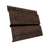 Квадро брус 3D 0,45 Print Elite с пленкой Antique Wood TwinColor Центр Кровли