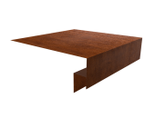 Планка околооконная сложная Экобрус Grand Line 250х50х25 0,4 Print Premium Golden Wood Fresh TwinColor (3м) Центр Кровли