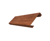 Ламель лицевая 100 забора жалюзи Texas 0,45 Print Premium Rowan Wood Intense FTC Центр Кровли