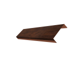 Ламель обратная 100 забора жалюзи Texas 0,45 Print Premium Cherry Wood Dark FTC Центр Кровли