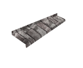 Отлив простой 100 0,45 Print Elite Fine Stone TwinColor (3м) Центр Кровли