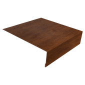 Планка околооконная простая 200х75 0,4 Print Premium Golden Wood Fresh TwinColor (3м) Центр Кровли
