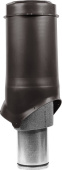Выход вентиляции Krovent Pipe-VT 125/500 изолированнный темно-коричневый Центр Кровли