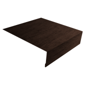 Планка околооконная простая 200х75 0,45 Print-Double Premium Antique Wood (2м) Центр Кровли