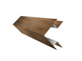 Планка угла внешнего сложного БХ new 0,45 Print Premium Pine Wood Fresh (2м) Центр Кровли