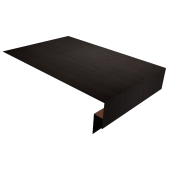 Планка околооконная сложная 250х50х18 (j-фаска) 0,45 Print Elite Coffee Wood TwinColor (3м) Центр Кровли