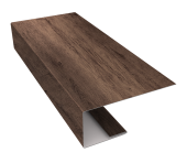 J-Профиль 18мм 0,45 Print Premium Almond Wood Fresh (2м) Центр Кровли