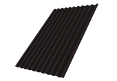 Профнастил С21R 0,45 Drap TX RAL 9005 черный Центр Кровли