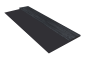 Планка стартовая БХ new 0,45 Print Premium Grey Wood TwinColor (3м) Центр Кровли