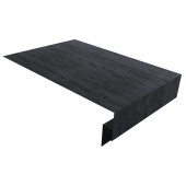 Планка околооконная сложная 250х50х12 (j-фаска) 0,45 Print Premium Grey Wood TwinColor (2м) Центр Кровли