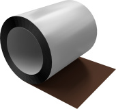 Отмотка Inside Grand Line с внутренним диаметром намотки 600мм 0,45 Drap TX RAL 8017 шоколад Центр Кровли