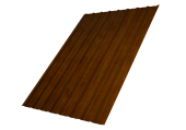 Профнастил С10A 0,45 Print-Double Premium с пленкой Golden Wood Intense F Центр Кровли