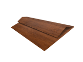 Планка стартово-финишная Экобрус Grand Line 0,45 Print-Double Premium Golden Wood Fresh (2м) Центр Кровли