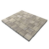 Плитка тротуарная Старый Город Ландхаус 2.0 ColorMix Туман h60 80х160,160х160,240х160 Центр Кровли