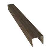 Планка П-образная заборная 24 0,45 Print Elite Nordic Wood TwinColor (2м) Центр Кровли