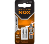 Бита торсионная Nox Strong Ph2-25 C6,3 2 штуки карта (336225-2) Центр Кровли